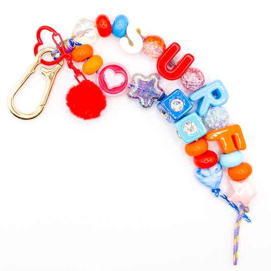 "SURF" Colorful Bag Charm