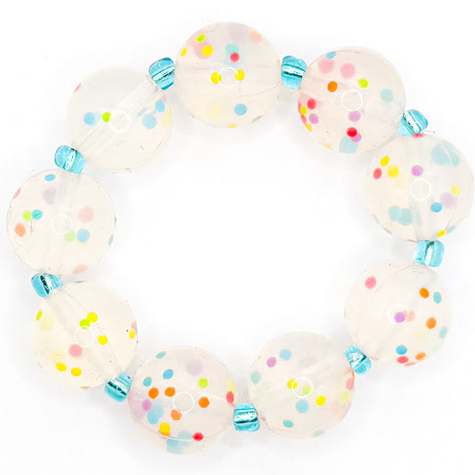 Colorful Sprinkles Beaded Bracelet