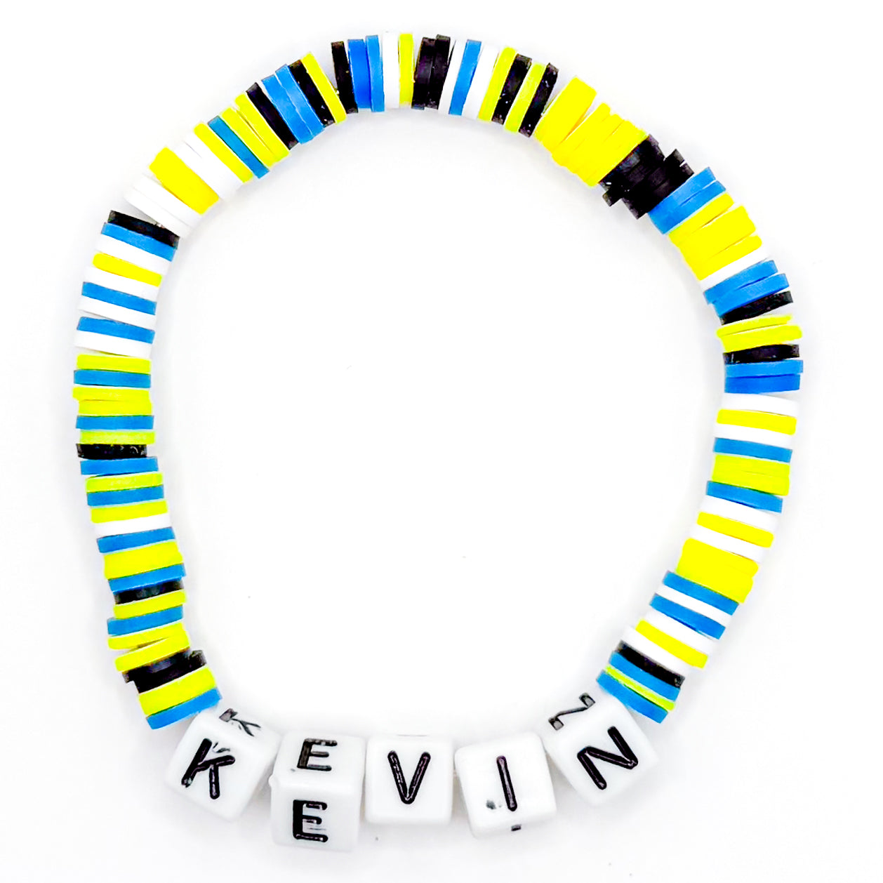 "Kevin" Clay Beaded Bracelet