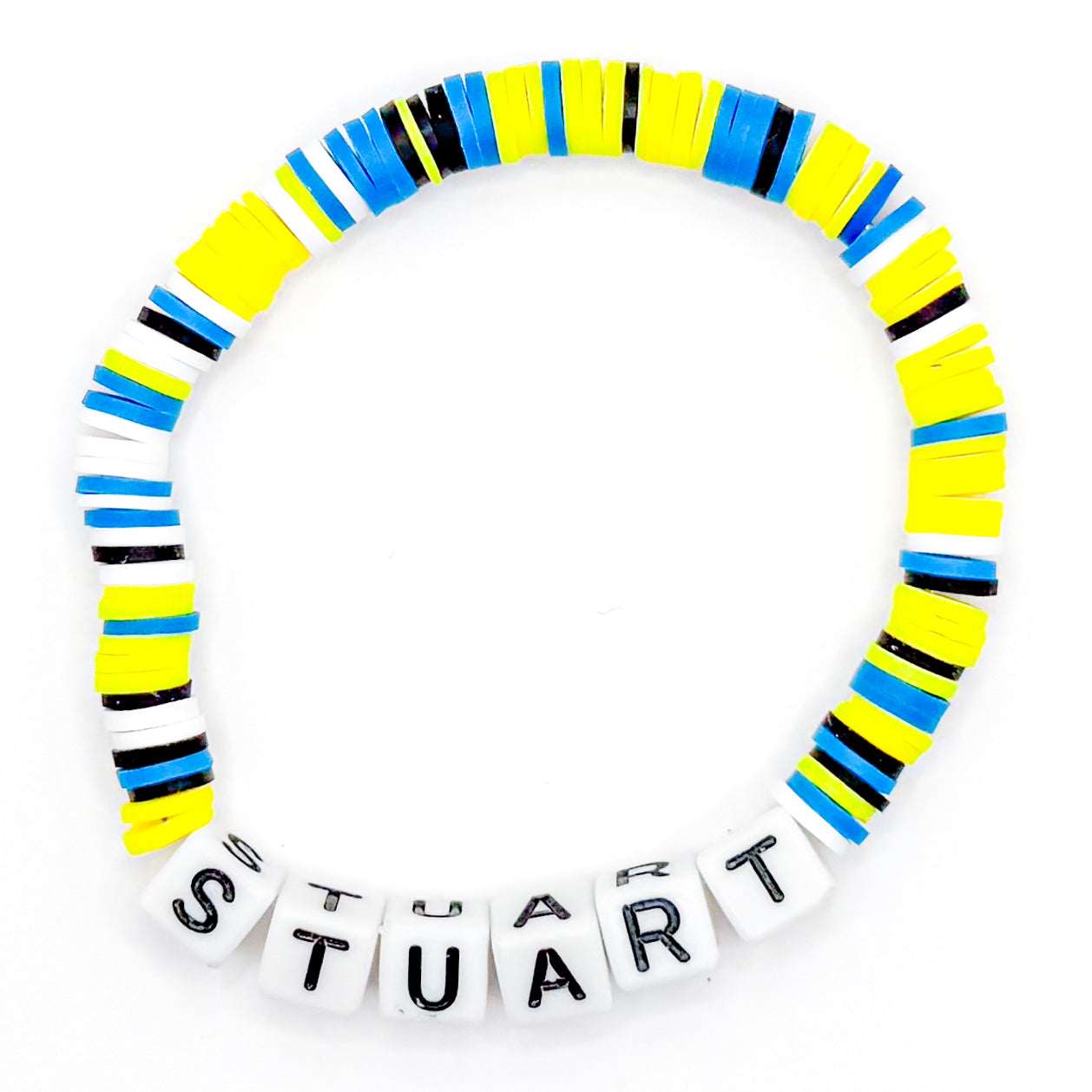 "Stuart" Clay Beaded Bracelet