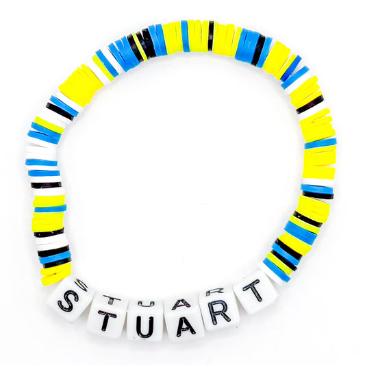 "Stuart" Clay Beaded Bracelet