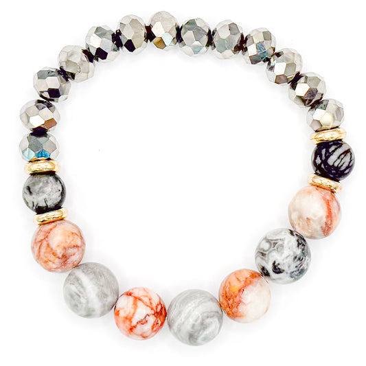 Space Rock 3.0 Glass Beaded Bracelet