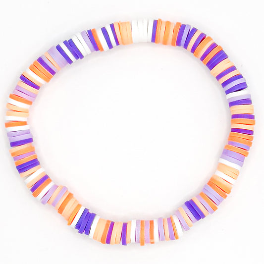 Halloween Night Clay Beaded Bracelet