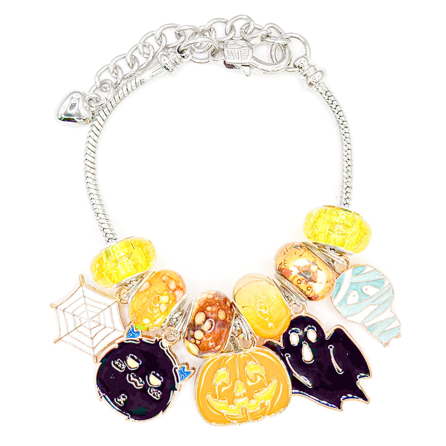 Spooky Season European Charm Bracelet
