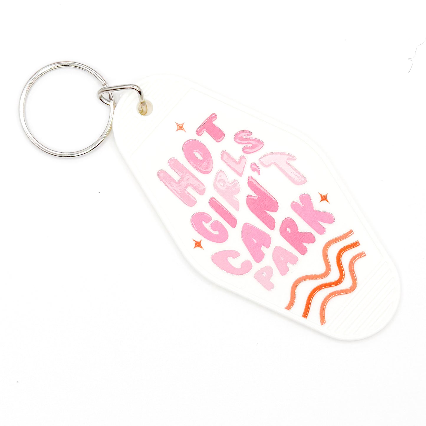 Oopsie "Hot Girls Can't Park" Keychain