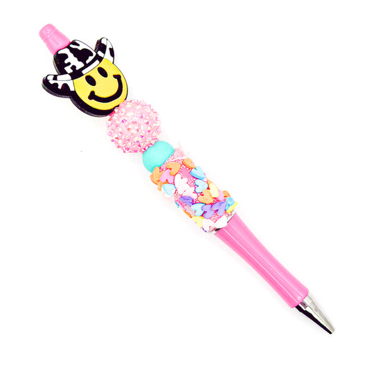 Confetti Cowgirl Charm Pen
