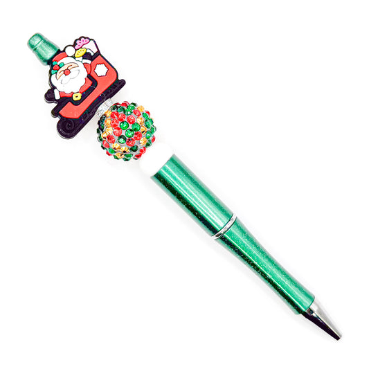Santa's Sleigh Charm Pen