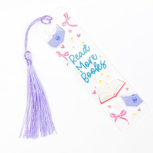 Read More Books Acrylic Bookmark