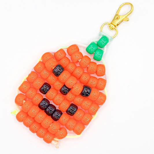 Happy Pumpkin Bag Charm