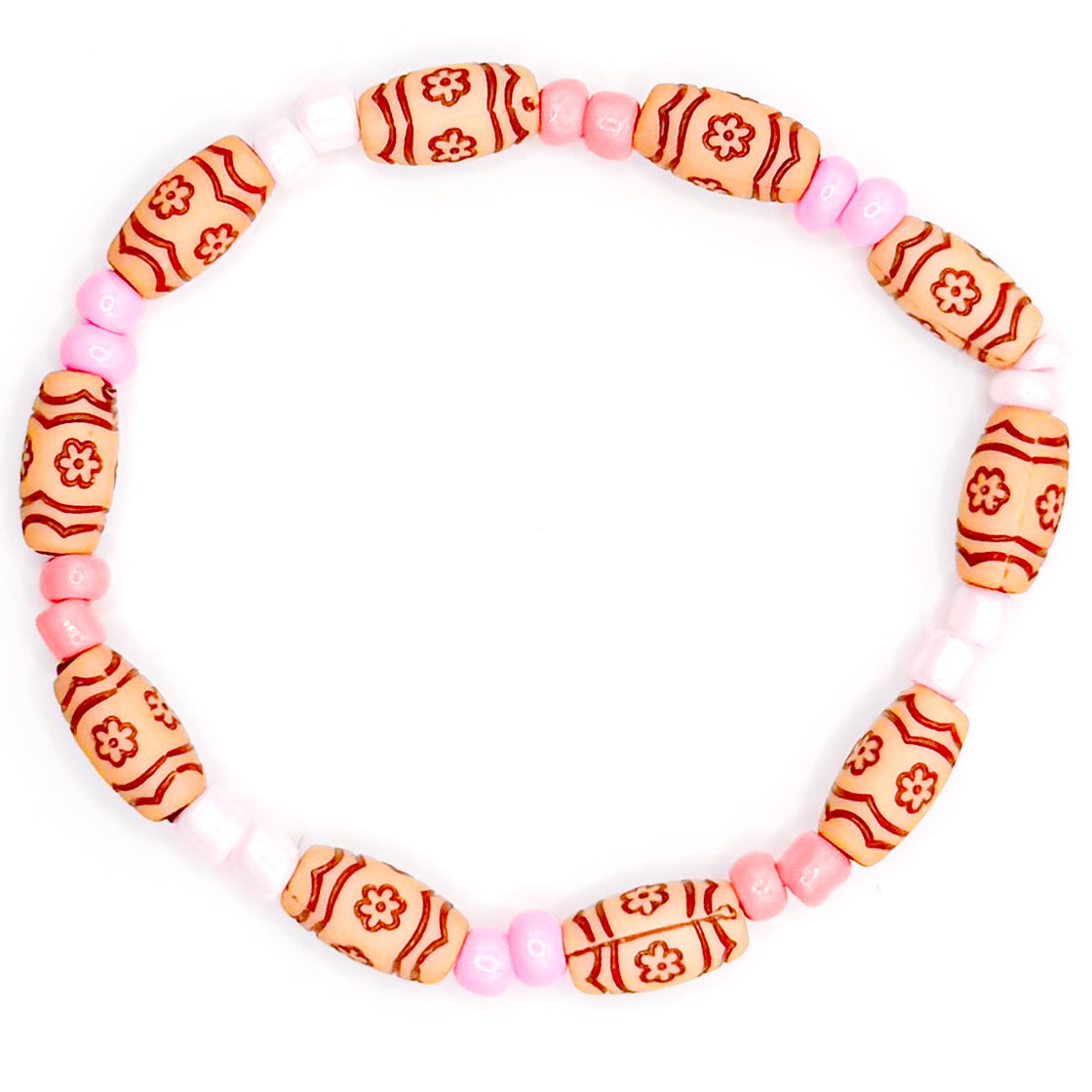 Surfer Bestie Seed Beaded Bracelet