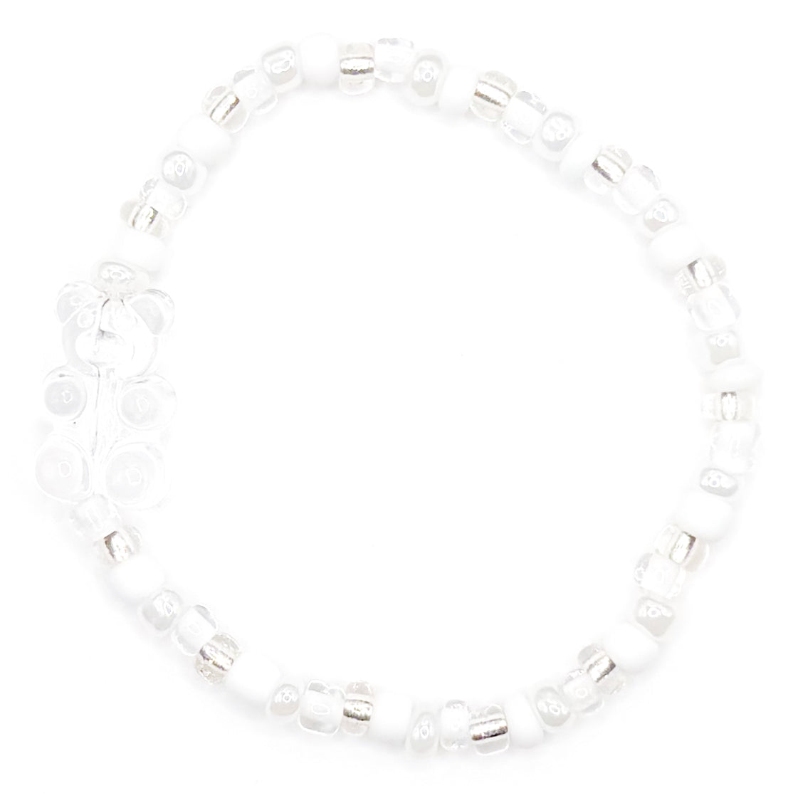 Clear Sugar Rush Beaded Bracelet