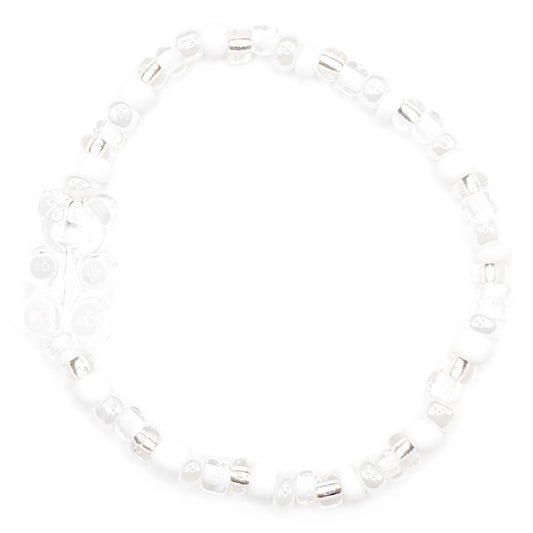 Clear Sugar Rush Beaded Bracelet