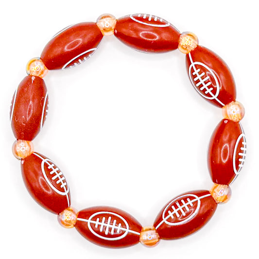 Football Season Beaded Bracelet
