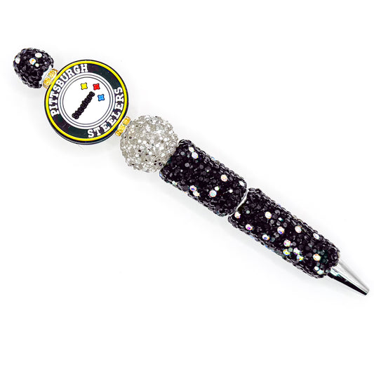 Sparkly Steel City Charm Pen