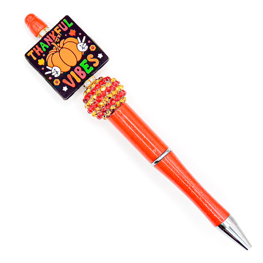 Thankful Vibes Charm Pen
