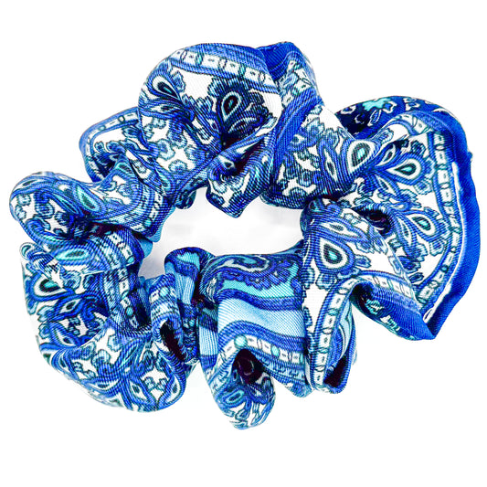 Chic Royal Blue  Scrunchie
