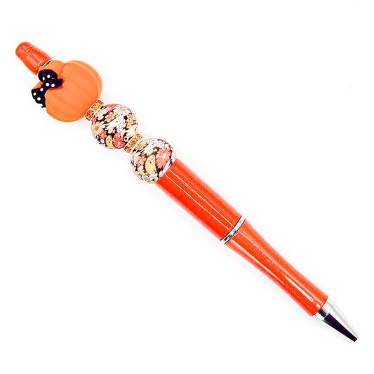 Preppy Pumpkin Charm Pen