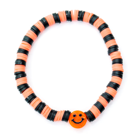 Spooky Smiled Beaded Bracelet