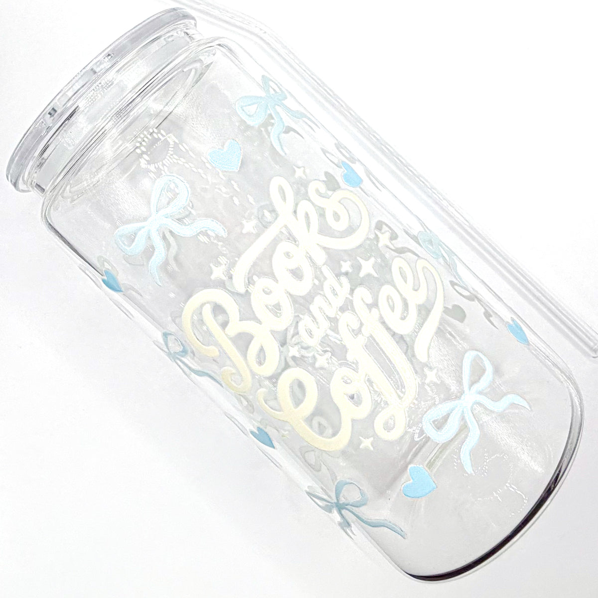 Books and Coffee Cup - 16oz