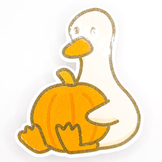Halloween Goose Sticker
