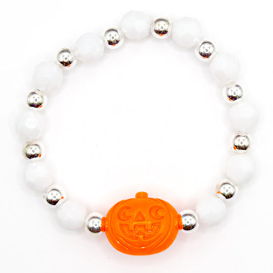 Little Pumpkin Beaded Bracelet