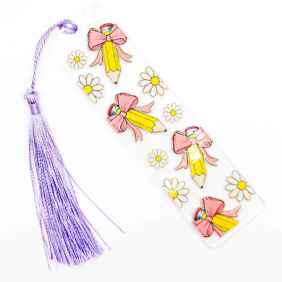 Preppy Teacher Acrylic Bookmark