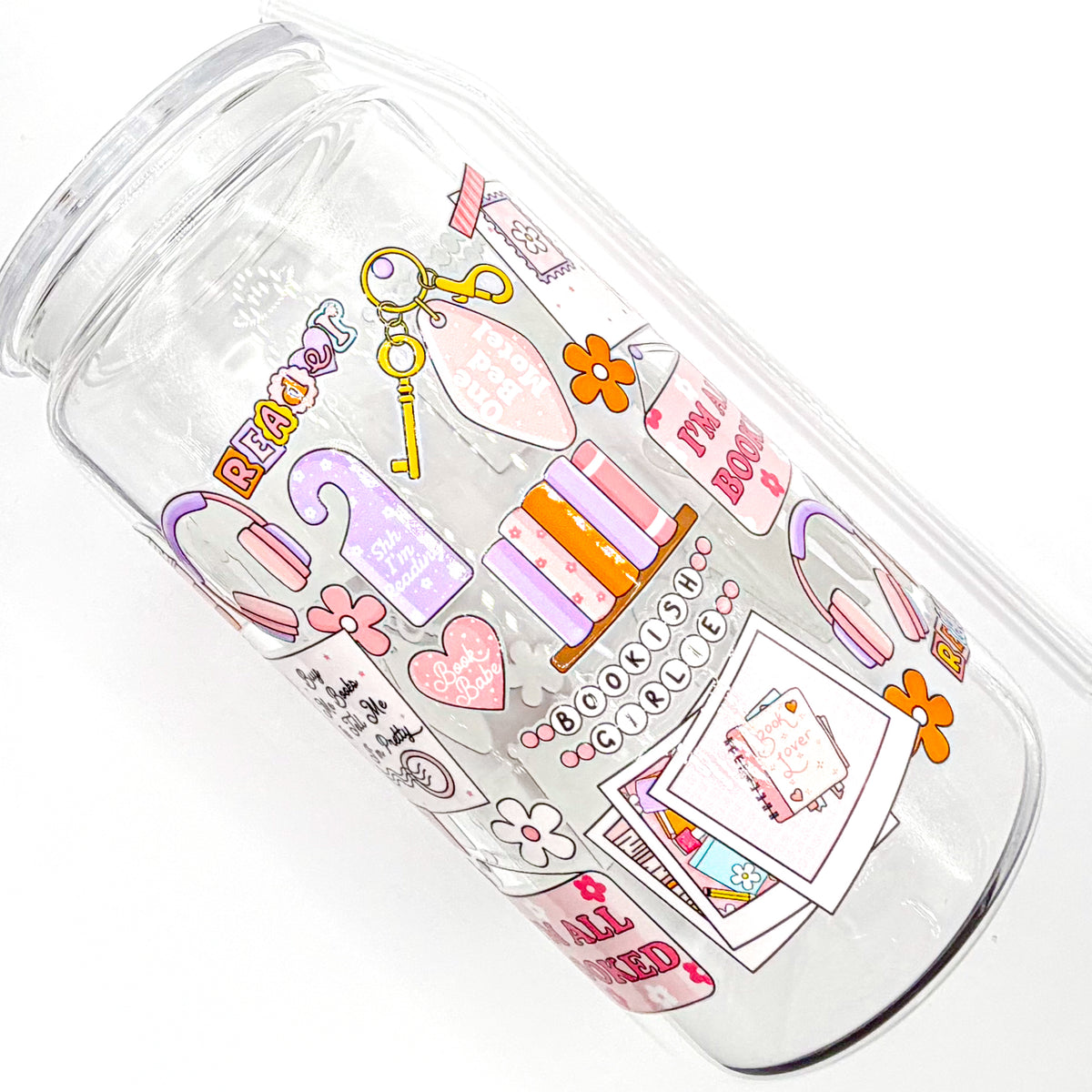 Bookish Girlie Cup - 16oz