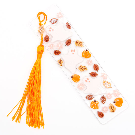 Fall Ghosts Acrylic Bookmark