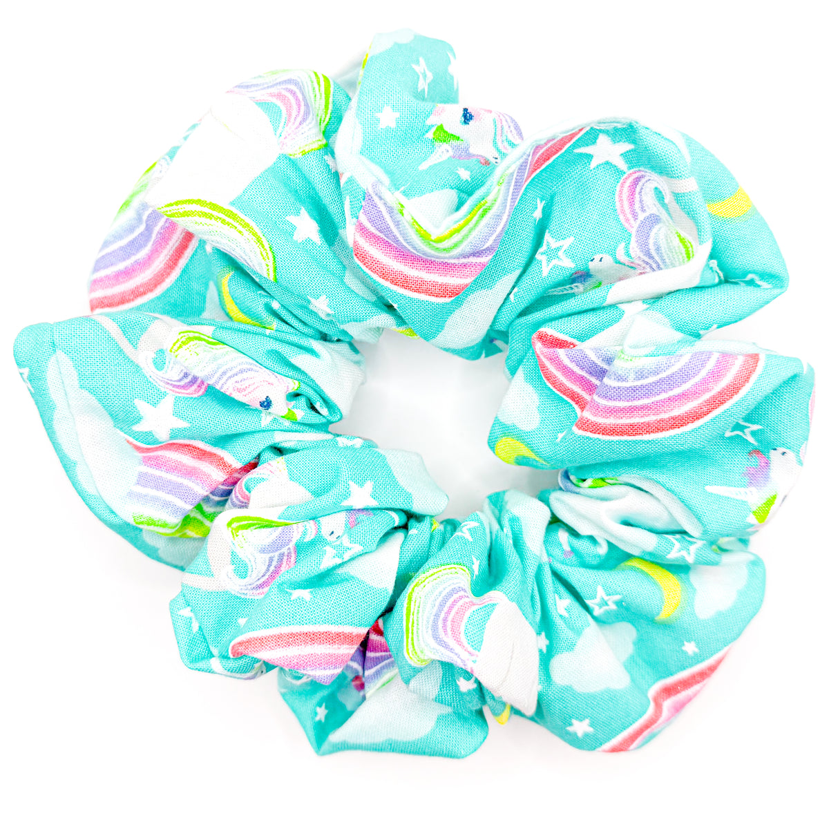 Jumbo Unicorn Hand-Sewn Scrunchie