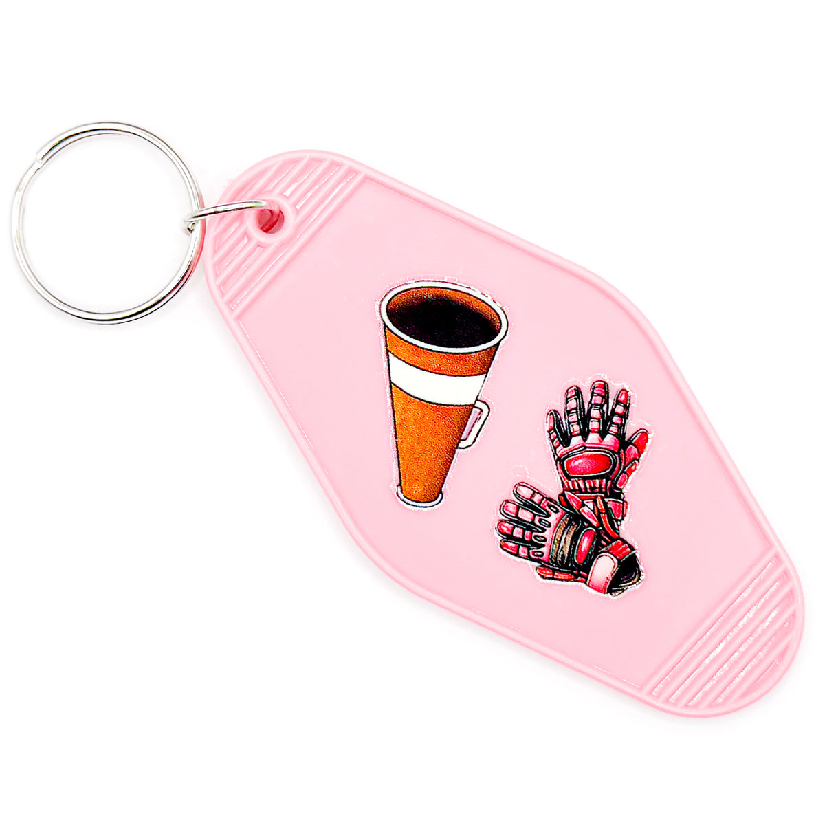 Star Athlete Pink Keychain