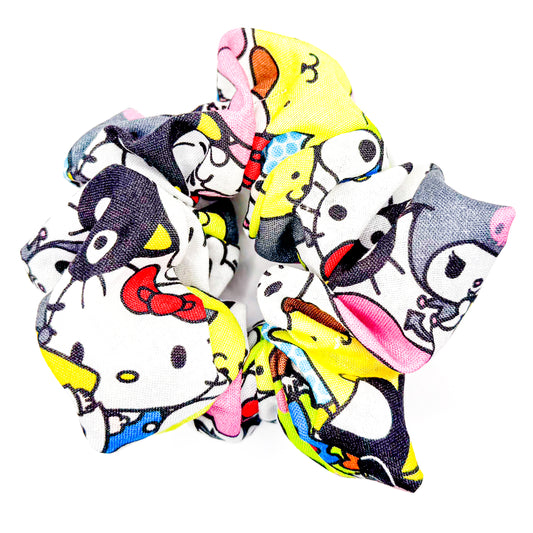 Cute Kitty 2.0 Hand-Sewn Scrunchie