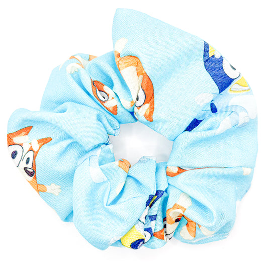 Cute Pup Hand-Sewn Scrunchie