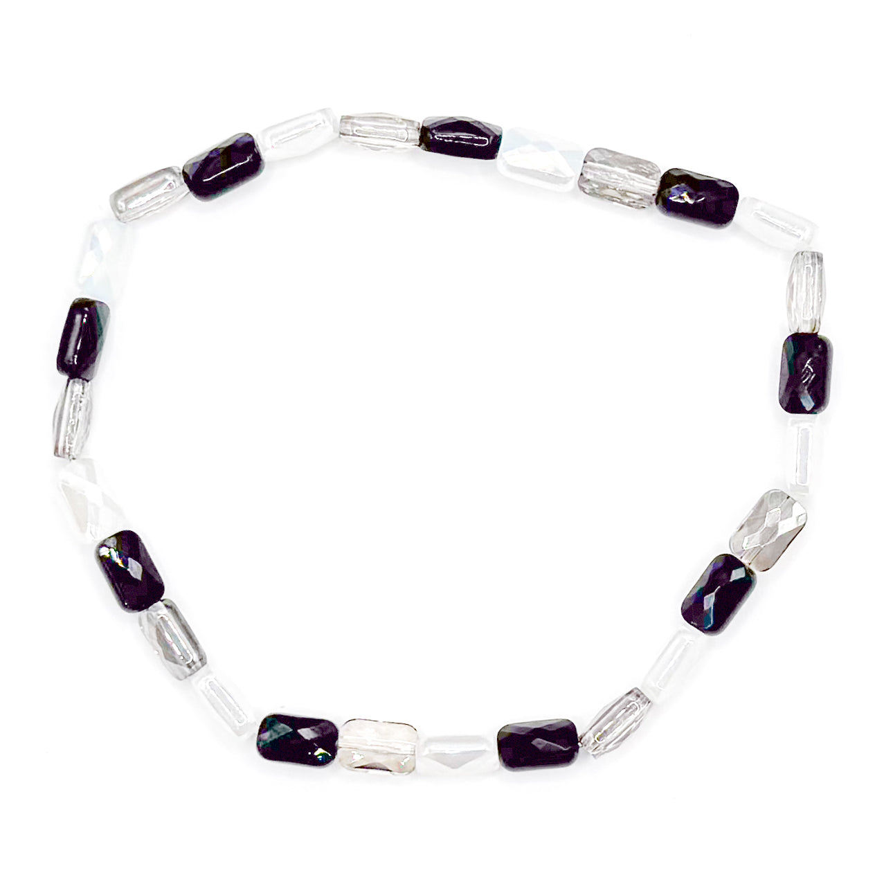 Night Out In Paris Glass Beaded Bracelet