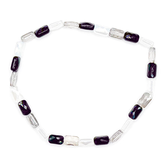 Night Out In Paris Glass Beaded Bracelet