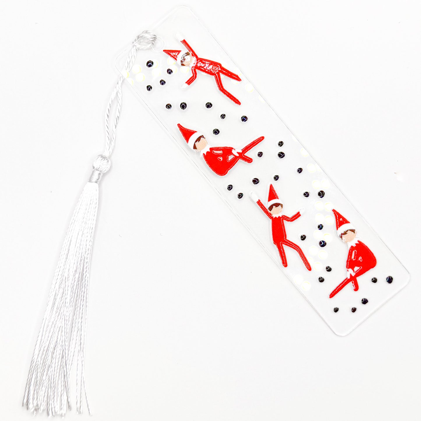 Christmas Elf Acrylic Bookmark