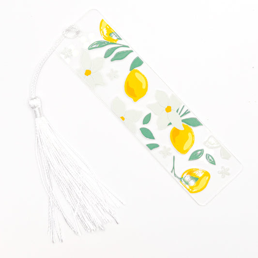 Lemons Acrylic Bookmark