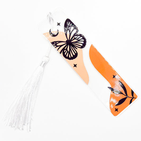 Zen Butterfly Acrylic Bookmark