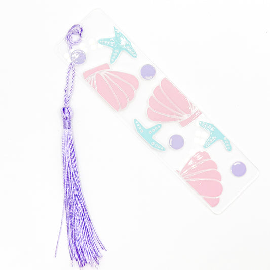 Purple Beach Babe Acrylic Bookmark