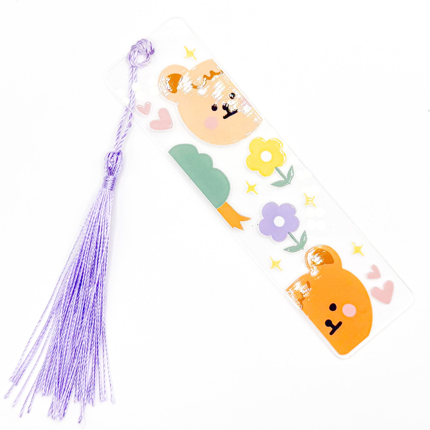 Cutie Bear Acrylic Bookmark