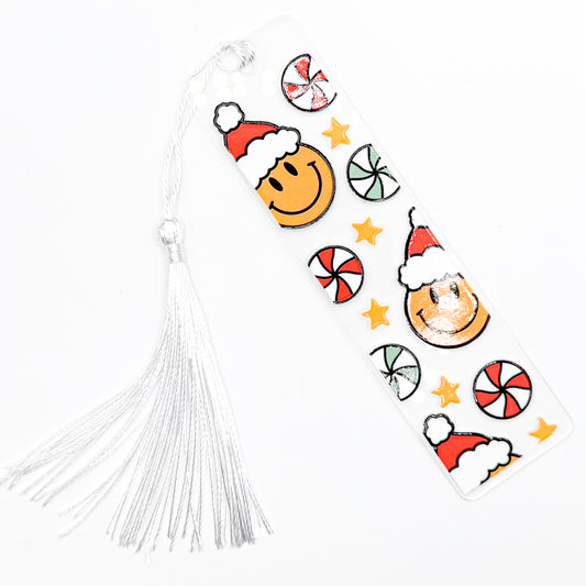 Christmas Smiles Acrylic Bookmark