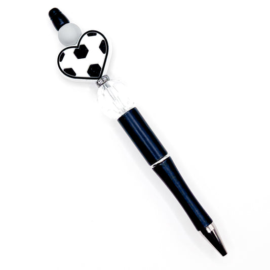 Neutral Soccer Charm Pen