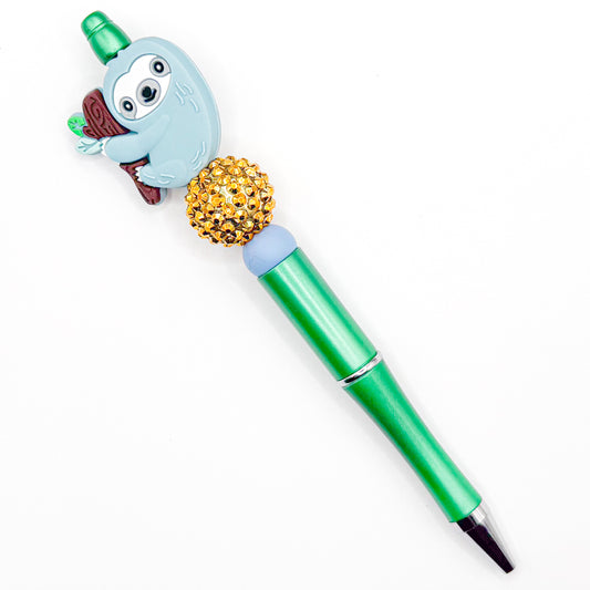Chill Sloth Charm Pen
