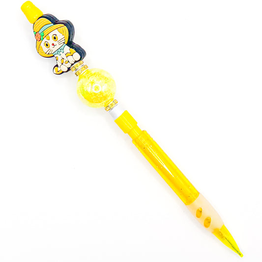 Rainy Day Cat Charm Pencil