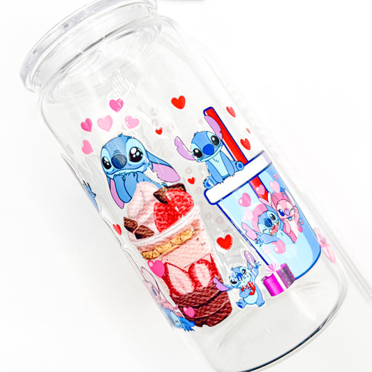 Little Blue Guy Fall Drinks Cup - 16oz