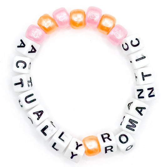 "Actually Romantic" Beaded Bracelet