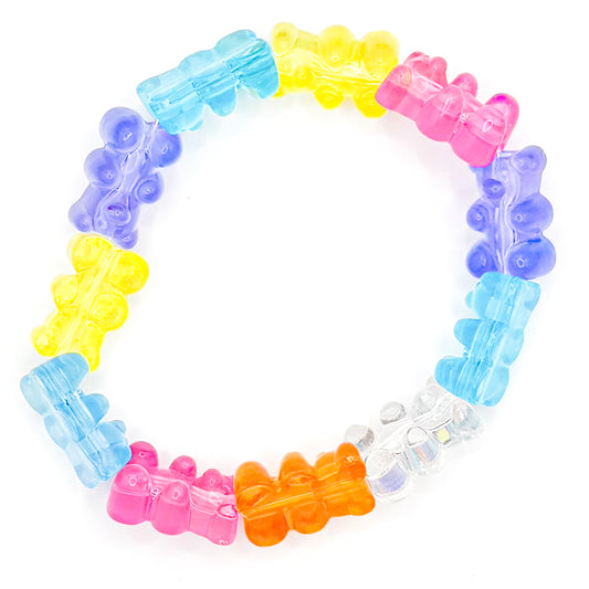 Rainbow Sugar Rush Beaded Bracelet