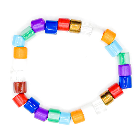Zen Rainbow Beaded Bracelet