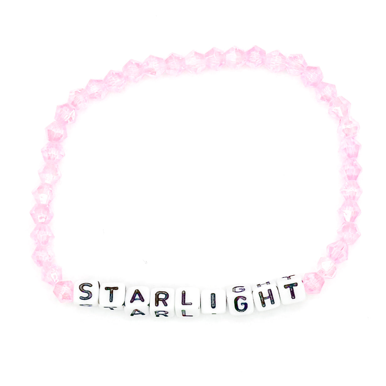 Pink "Starlight" Bead Buddy Bracelet