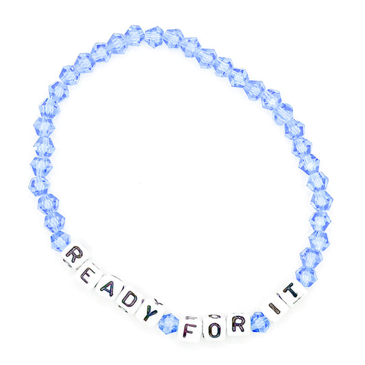 Blue "Ready For It" Bead Buddy Bracelet