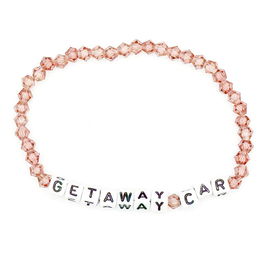 Brown "Getaway Car" Bead Buddy Bracelet